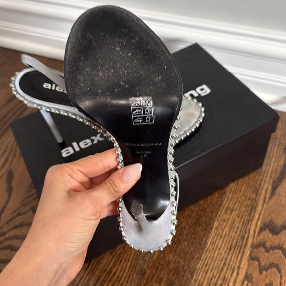 Alexander Wang studded Nova reflective sandal - Picture 8 of 8